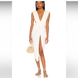 Revolve Baobab white dress